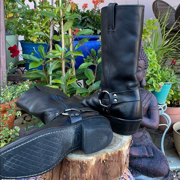 EC Frye Harness Boots Sz 8.5 - Picture 14 of 16
